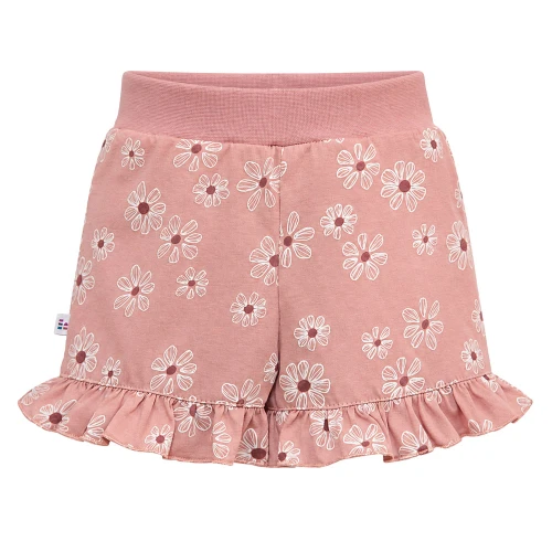 Children’s beige daisy shorts