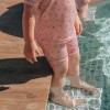 UV shorts pink with strawberries