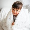 Pościel muślinowa dla dzieci ecru w gwiazdki