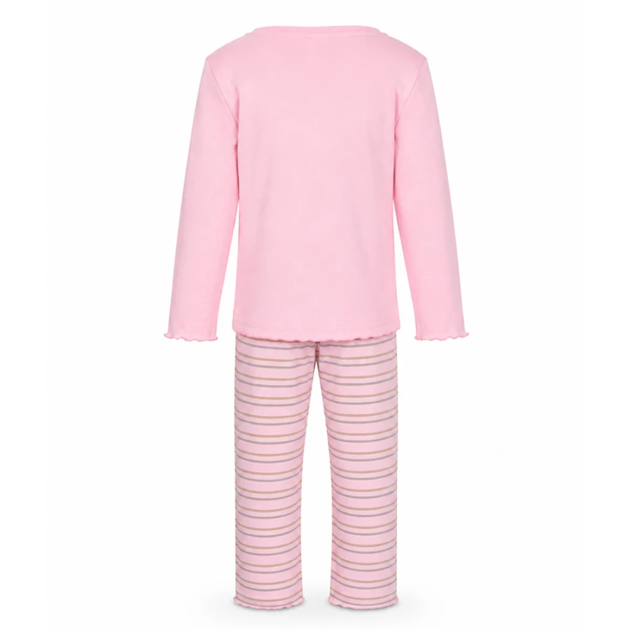 Pink children's bear pajamas