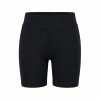 Black basic children's cycling shorts