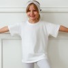 White premium basic children's T-shirt