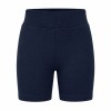 Navy blue basic children's cycling shorts