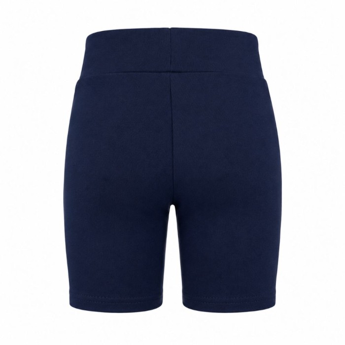 Navy blue basic children's cycling shorts
