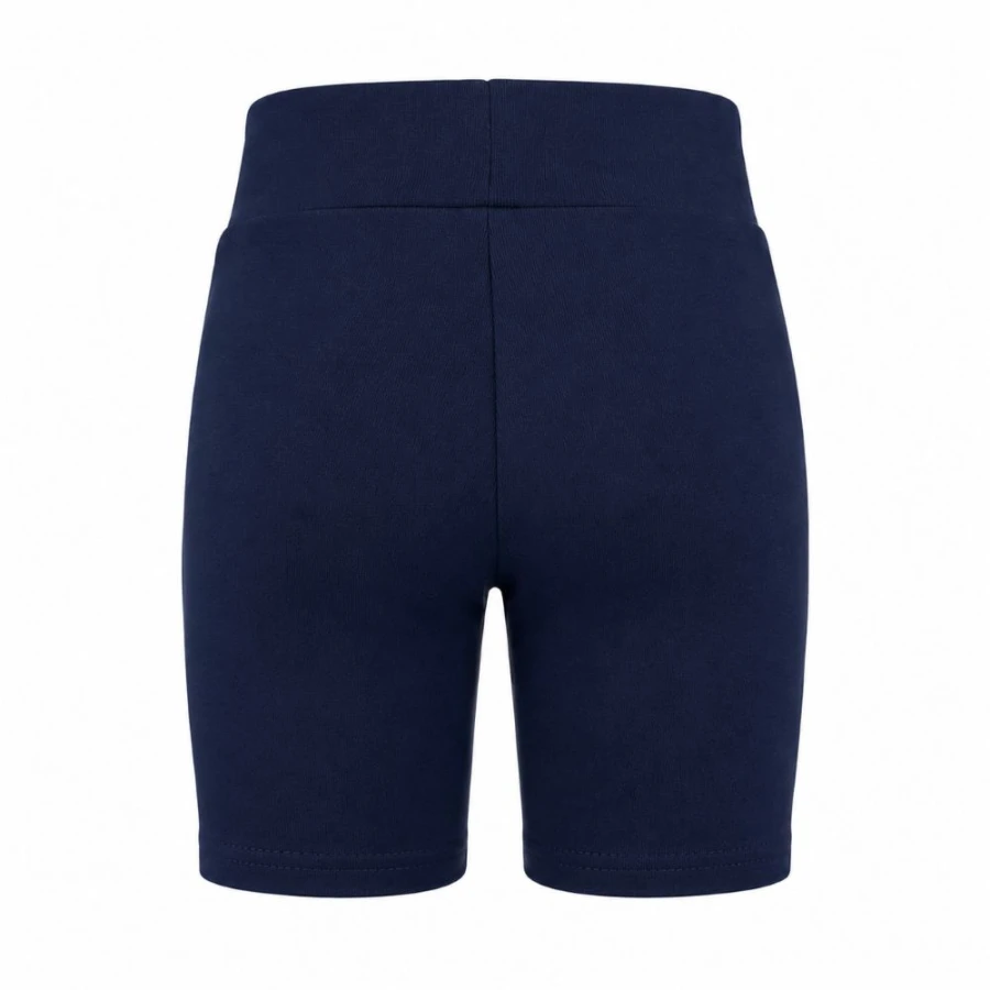 Navy blue basic children's cycling shorts