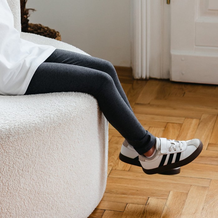 Graphite basic children's leggings