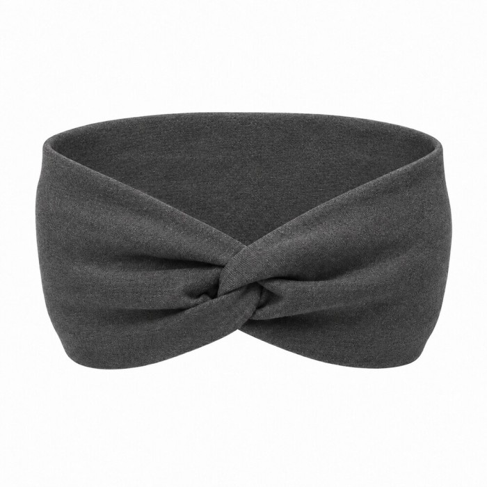 Graphite basic girls’ headband
