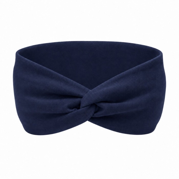 Navy blue basic girls’ headband