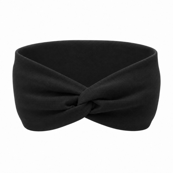 Black basic girls’ headband
