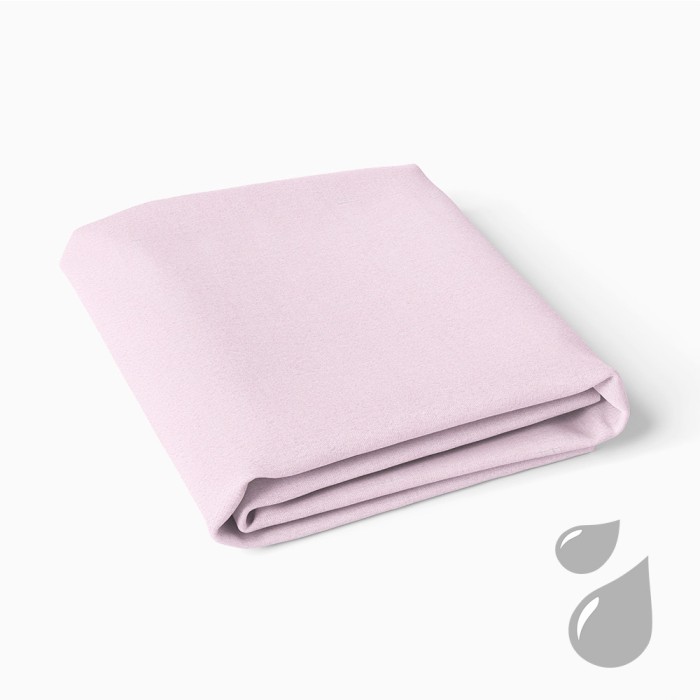 Waterproof mattress protector pink