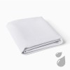 Waterproof mattress protector white