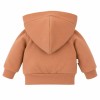 Brown children's tracksuit with embroidery