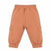 Brown children's tracksuit with embroidery