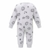 Baby sleepsuit with hedgehog print