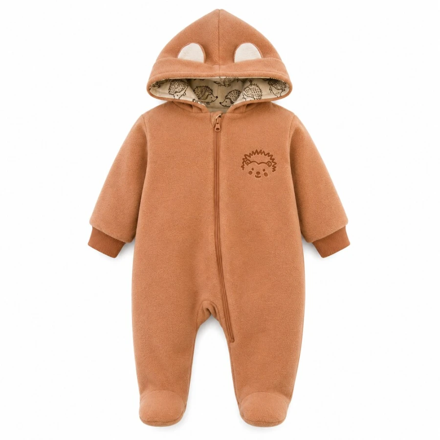 Baby fleece snowsuit