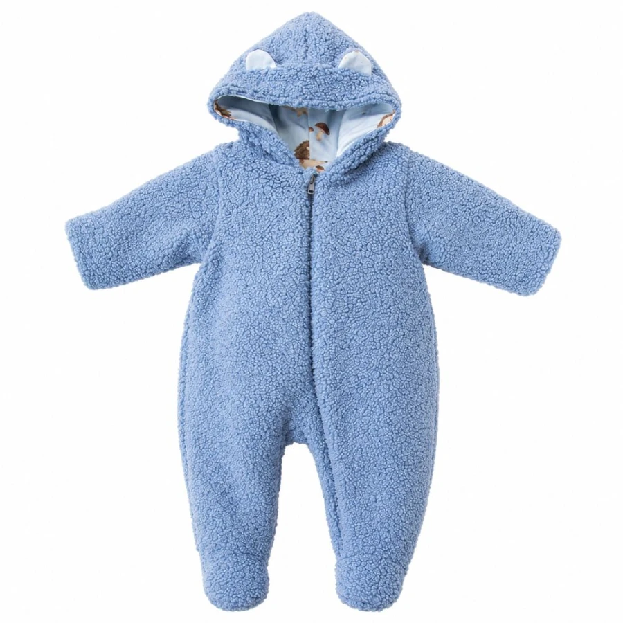 Baby romper with hedgehog