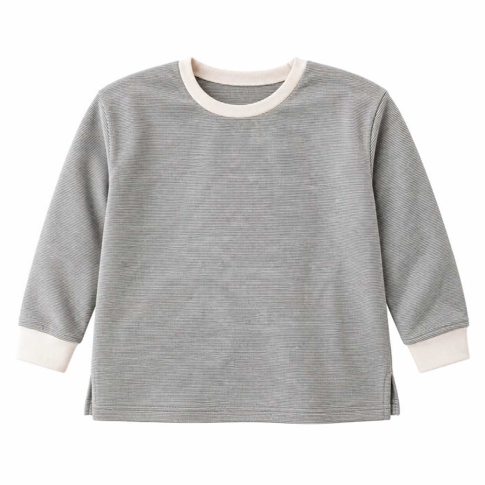 Striped cotton children's blouse