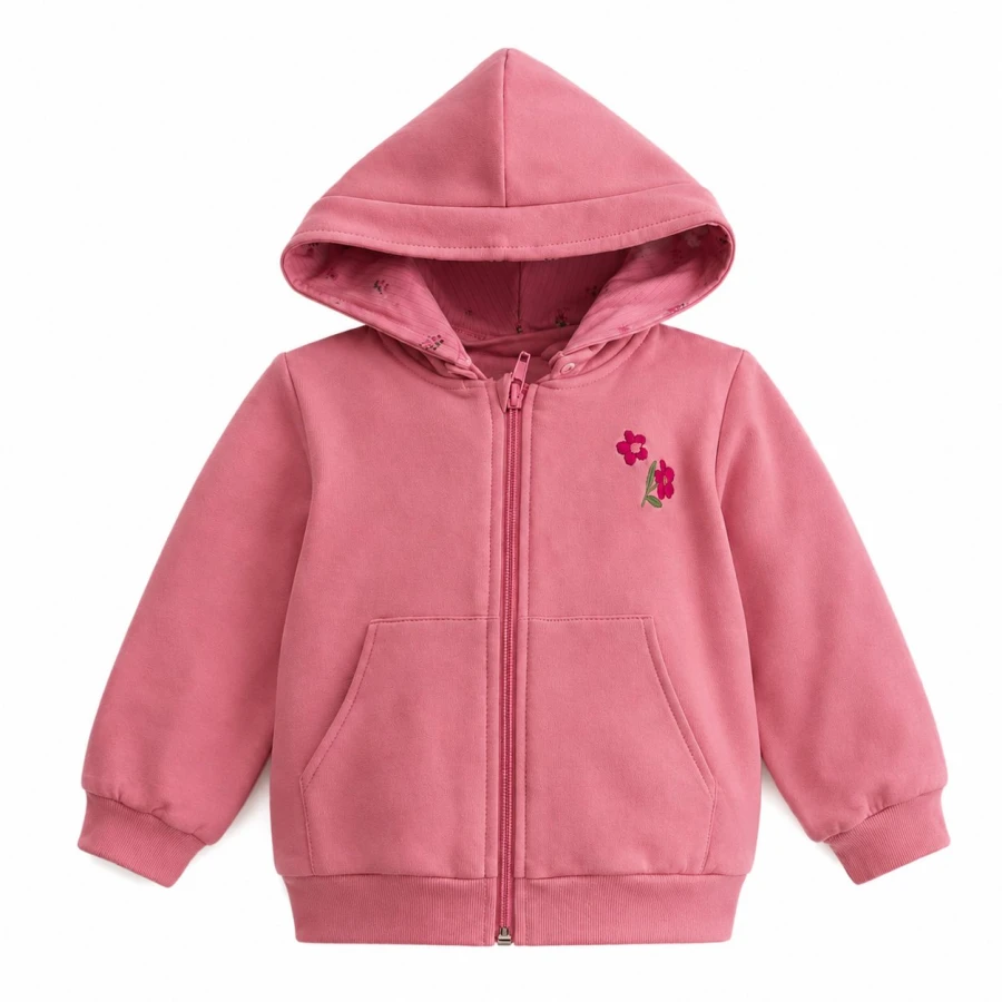Girls’ Pink Tracksuit