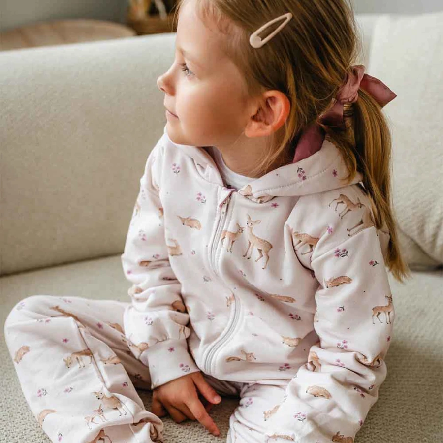 Girls' tracksuit with deer