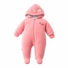 Girls’ Pink Fleece Overall