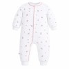 Girls' romper without feet white