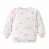 Bluza dziewczęca ecru w sarenki