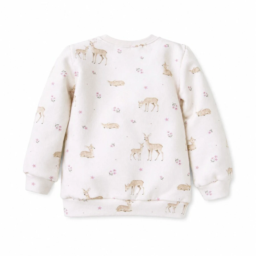 Bluza dziewczęca ecru