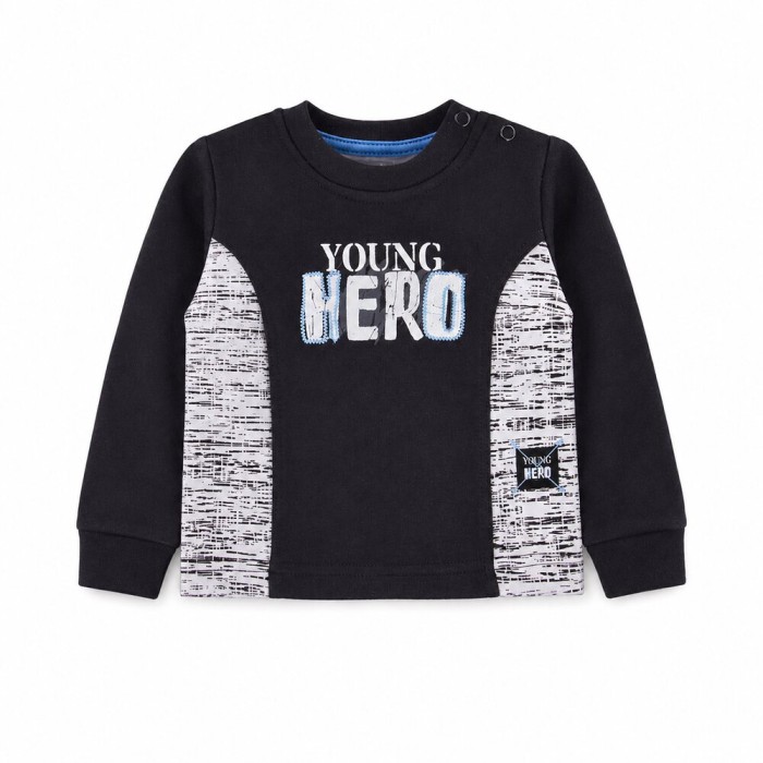 bluzka chłopięca czarna young hero