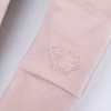Pink merino leggings