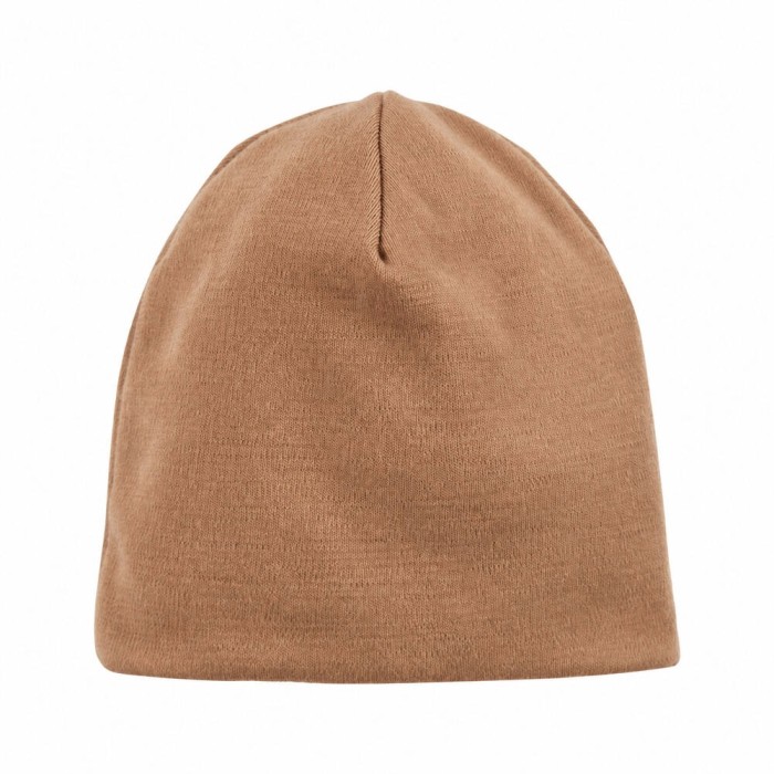 Caramel merino baby hat
