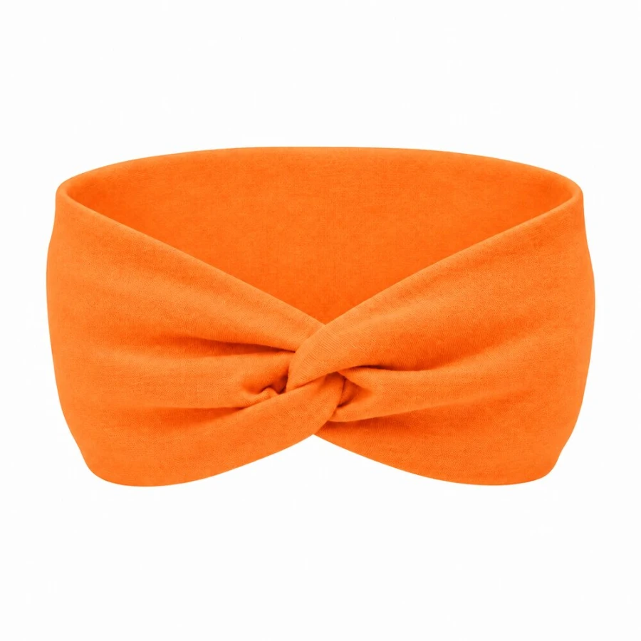 Dívčí basic čelenka oranžová