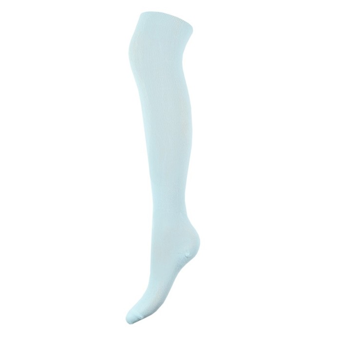 Blue children's organic cotton tights