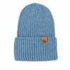 Blue children’s merino wool hat