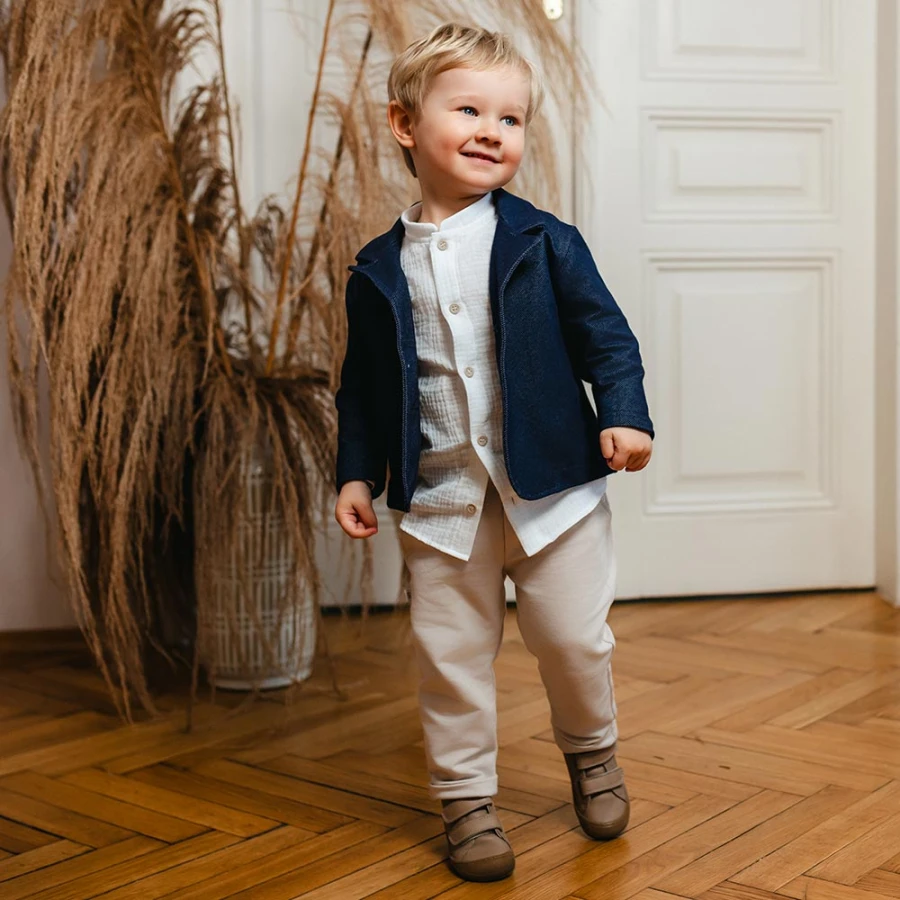 elegantní kalhoty béžové