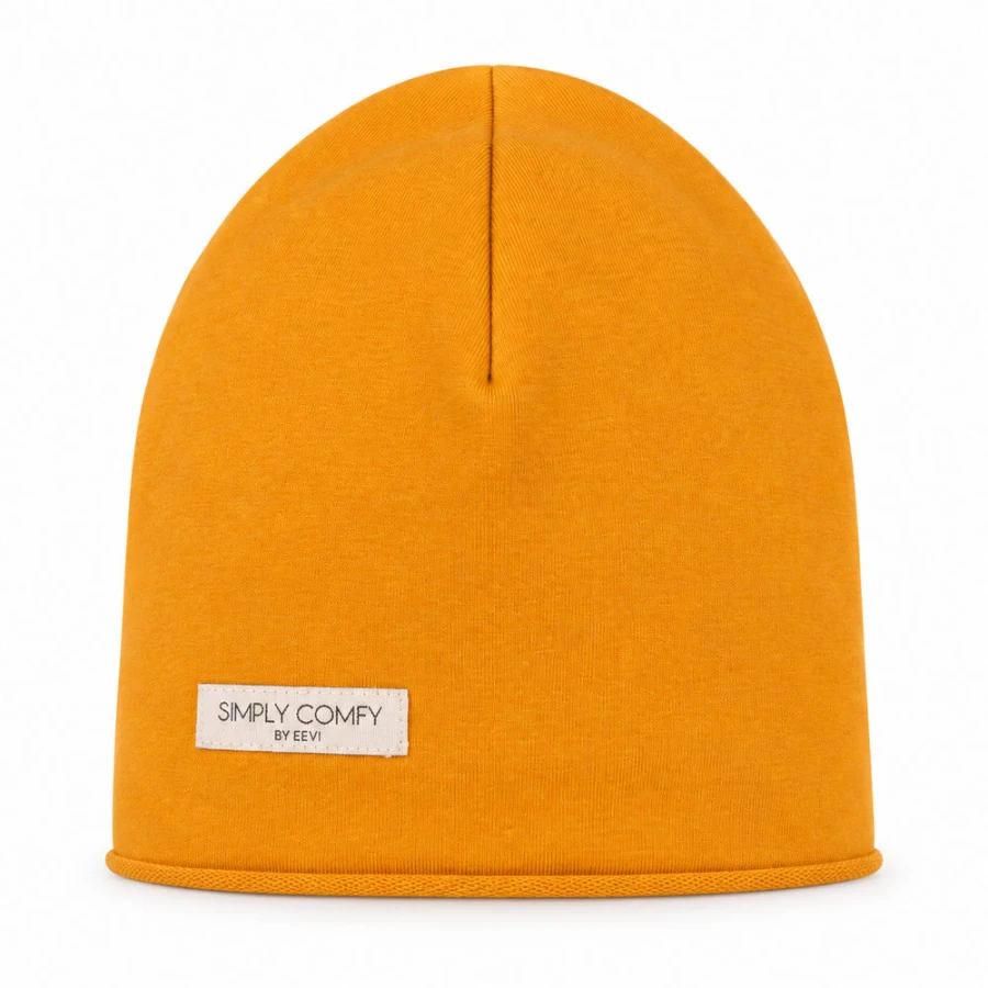 Honey-coloured children’s hat