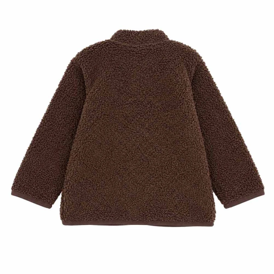 Brown Children's Teddy Fleece Jacket