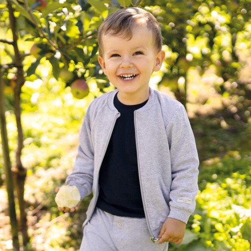 Mikina bomberka SIMPLY COMFY šedá 