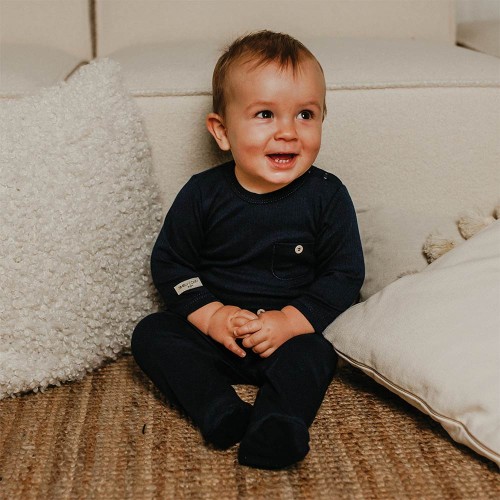 Body s kapsičkou SIMPLY COMFY tmavě modrá