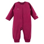 Overal s kapsičkou bez nožiček SIMPLY COMFY bordová