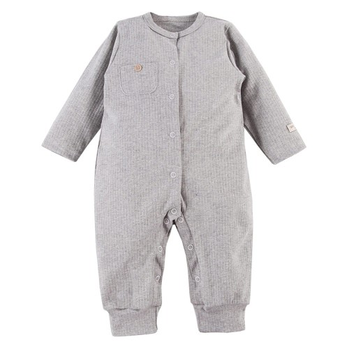 Overal s kapsičkou bez nožiček SIMPLY COMFY šedá