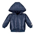 Hooded jacket SIMPLY COMFY navy blue