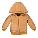 Hooded jacket SIMPLY COMFY honey