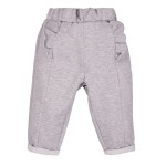 Tepláky s volánky SIMPLY COMFY šedé