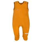 Kojenecké dupačky s kapsou SIMPLY COMFY medové