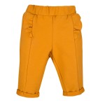 Tepláky s volánky SIMPLY COMFY medové