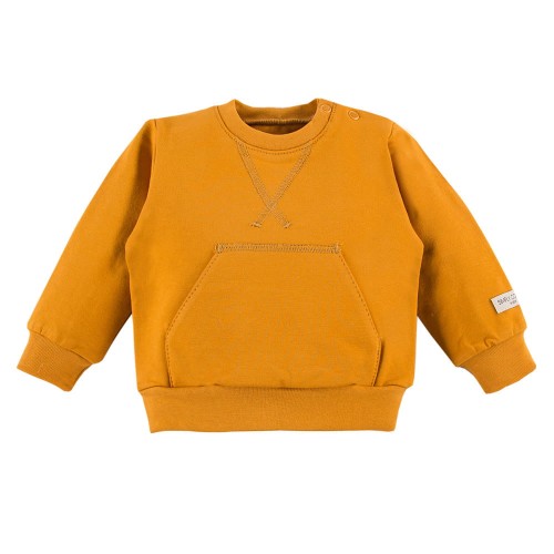 Sweatshirt with pocket honey