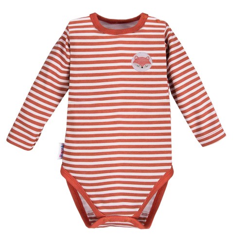 Pruhované body ADVENTURE rudá/fialová