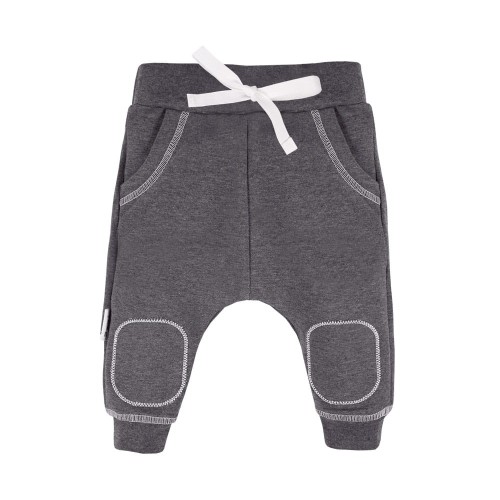 Dětské tepláky tmavě šedé