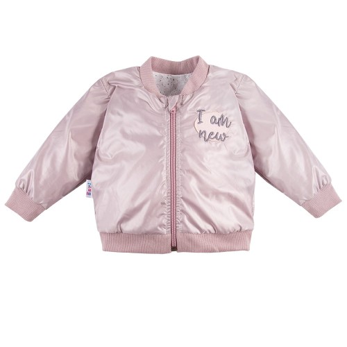 Dívčí bunda bomber SWAN růžová
