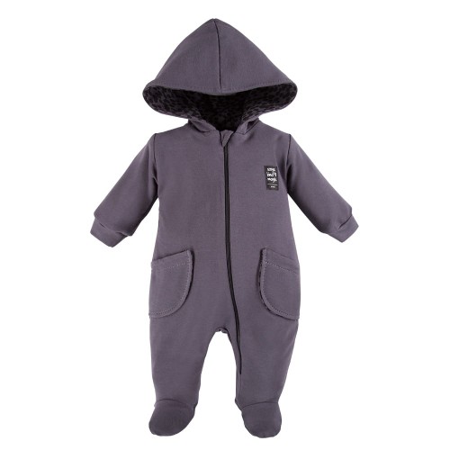 Baby playsuit MAGIC dark gray